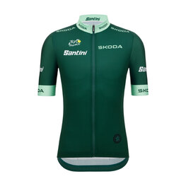 SANTINI κοντομάνικες φανέλα - TOUR DE FRANCE - GREEN JERSEY - πράσινο