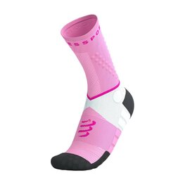 COMPRESSPORT κάλτσες κλασικές - ULTRA TRAIL SOCKS V2.0 - ροζ