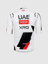 PISSEI κοντομάνικες φανέλα - UAE TEAM EMIRATES - XRG 2026 REPLICA - λευκό/μαύρο/κόκκινο