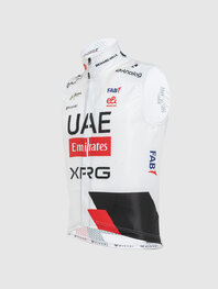 PISSEI γιλέκα - UAE TEAM EMIRATES 2026 REPLICA - λευκό/κόκκινο/μαύρο