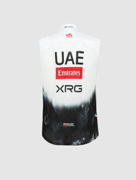 PISSEI γιλέκα - UAE TEAM EMIRATES 2025 - λευκό/μαύρο