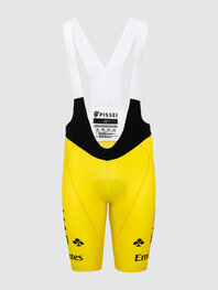 PISSEI κοντά παντελόνια με τιράντες - UAE TEAM EMIRATES 2024 REPLICA SANREMO - TDF 24 - κίτρινο