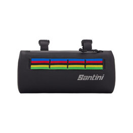 SANTINI τσάνες - UCI WORLD CHAMPION HANDLEBAG - μαύρο
