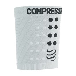COMPRESSPORT περικάρπια - RACING SWEATBANDS - λευκό