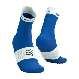 COMPRESSPORT κάλτσες κλασικές - PRO RACING SOCKS V4.0 RUN - μπλε