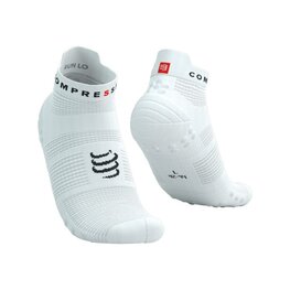 COMPRESSPORT καλτσάκια - PRO RACING SOCKS V4.0 RUN - λευκό