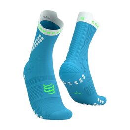 COMPRESSPORT κάλτσες κλασικές - PRO RACING SOCKS V4.0 TRAIL - μπλε