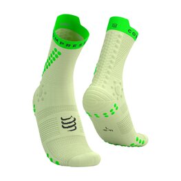 COMPRESSPORT κάλτσες κλασικές - PRO RACING SOCKS V4.0 TRAIL - πράσινο