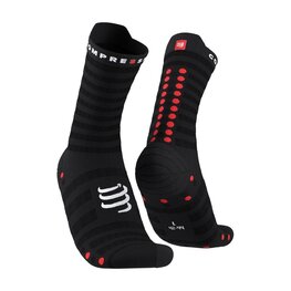 COMPRESSPORT κάλτσες κλασικές - PRO RACING SOCKS V4.0 ULTRALIGHT RUN - μαύρο
