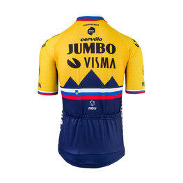 AGU κοντομάνικες φανέλα - JUMBO-VISMA 2021 - μπλε/κίτρινο