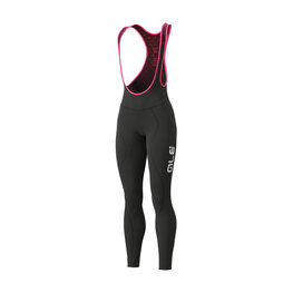 ALÉ μακριά παντελόνια με τιράντες - WINTER LADY - μαύρο