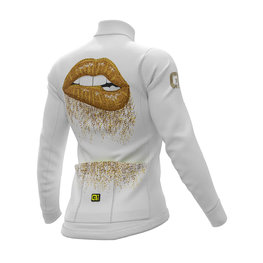 ALÉ χειμερινές μακρυμάνικες φανέλες - LIPS LADY WINTER - χρυσό/λευκό