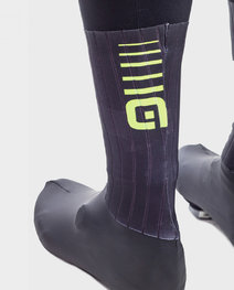 ALÉ γκέτες ποδηλατικών παπουτσιών - WHIZZY WINTER - μαύρο/κίτρινο