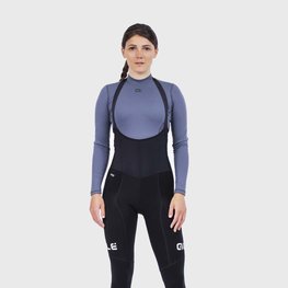 ALÉ μακριά παντελόνια με τιράντες - FUTURE WARM LADY - μαύρο