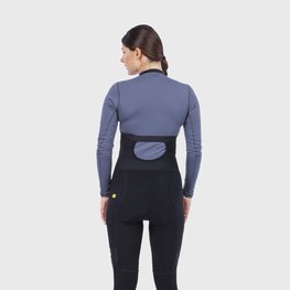 ALÉ μακριά παντελόνια με τιράντες - FUTURE WARM LADY - μαύρο