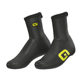 ALÉ γκέτες ποδηλατικών παπουτσιών - PIOGGIA - μαύρο/κίτρινο