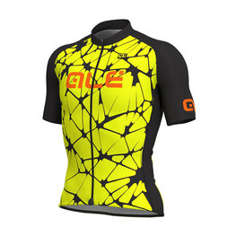 ALÉ κοντομάνικες φανέλα - CRACLE - μαύρο/κίτρινο