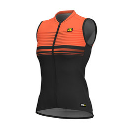 ALÉ αμάνικες φανέλες - SLIDE LADY  - μαύρο/πορτοκαλί