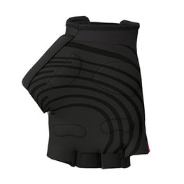 ALÉ γάντια με κοντά δάχτυλο - DOTS  - ροζ/μαύρο