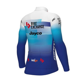 ALÉ χειμερινές μακρυμάνικες φανέλες - BIKE EXCHANGE 2022 - μπλε/λευκό