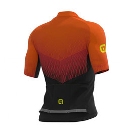 ALÉ κοντομάνικες φανέλα - DELTA - κόκκινο/μαύρο/πορτοκαλί