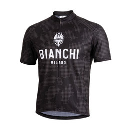 BIANCHI MILANO κοντομάνικες φανέλα - PRIOLO MTB - μαύρο