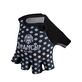 BIANCHI MILANO γάντια με κοντά δάχτυλο - ENAS - γαλάζιο/μαύρο