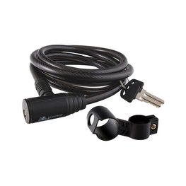 LONGUS κλειδαριές ποδηλάτου - KLASIK 10/1800mm - μαύρο