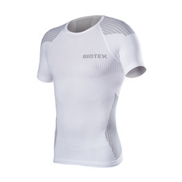 BIOTEX κοντομάνικα μπλουζάκια - BIOFLEX RAGLAN - λευκό/γκρί