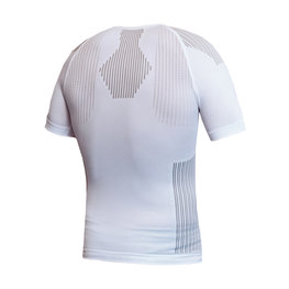 BIOTEX κοντομάνικα μπλουζάκια - BIOFLEX RAGLAN - λευκό/γκρί