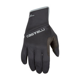 CASTELLI γάντια με μακριά δάχτυλα - SCALDA PRO - μαύρο