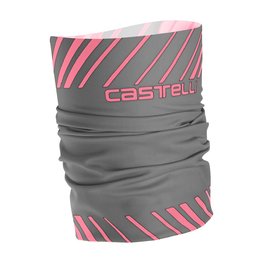 CASTELLI μαντήλι λαιμού - ARRIVO 3 THERMO - γκρί/ροζ