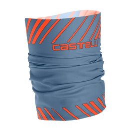 CASTELLI μαντήλι λαιμού - ARRIVO 3 THERMO - πορτοκαλί/μπλε