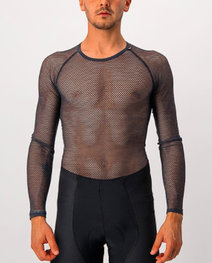 CASTELLI μακρυμάνικα μπλουζάκια - MIRACOLO WOOL - μαύρο