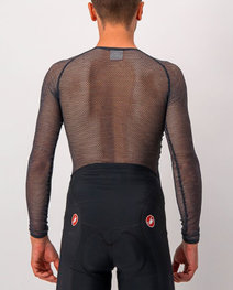 CASTELLI μακρυμάνικα μπλουζάκια - MIRACOLO WOOL - μαύρο