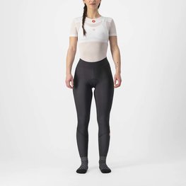 CASTELLI μακριά παντελόνια χωρίς τιράντες - VELOCISSIMA THERM W - μαύρο