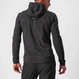 CASTELLI φούτερ - MILANO FZ FLEECE - μαύρο