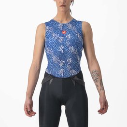 CASTELLI αμάνικα μπλουζάκια - PRO MESH 4 W LADY - μπλε