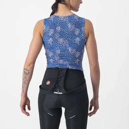 CASTELLI αμάνικα μπλουζάκια - PRO MESH 4 W LADY - μπλε
