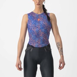 CASTELLI αμάνικα μπλουζάκια - PRO MESH 4 W LADY - μπλε