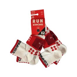 COMPRESSPORT κάλτσες κλασικές - TRAINING - λευκό