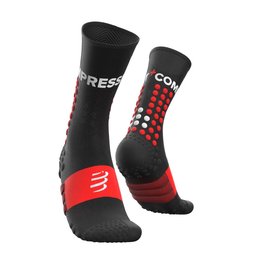 COMPRESSPORT κάλτσες κλασικές - ULTRA TRAIL - μαύρο