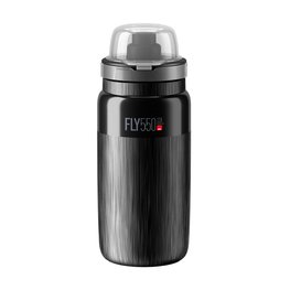 ELITE μπουκάλια νερού - FLY MTB TEX 550 ml - μαύρο