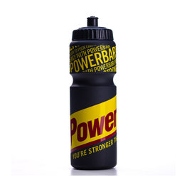 POWERBAR μπουκάλια νερού - BIG LOGO 750 ml - μαύρο