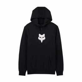 FOX φούτερ - FOX HEAD FLEECE PO - μαύρο