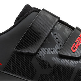 GAERNE ποδηλατικά παπούτσια - RECORD - κόκκινο/μαύρο