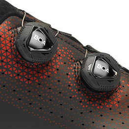 GAERNE ποδηλατικά παπούτσια - KOBRA MTB - μαύρο/κόκκινο