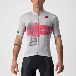 CASTELLI κοντομάνικες φανέλα - GIRO D'ITALIA 2021 - ροζ/λευκό
