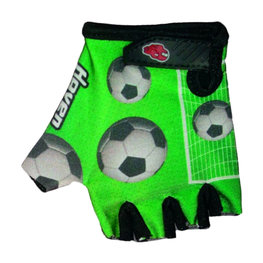 HAVEN γάντια με κοντά δάχτυλο - DREAM KIDS - πράσινο/λευκό/μαύρο