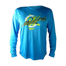 HAVEN θερινές μακρυμάνικες φανέλες - NAVAHO LONG MTB - μπλε/πράσινο